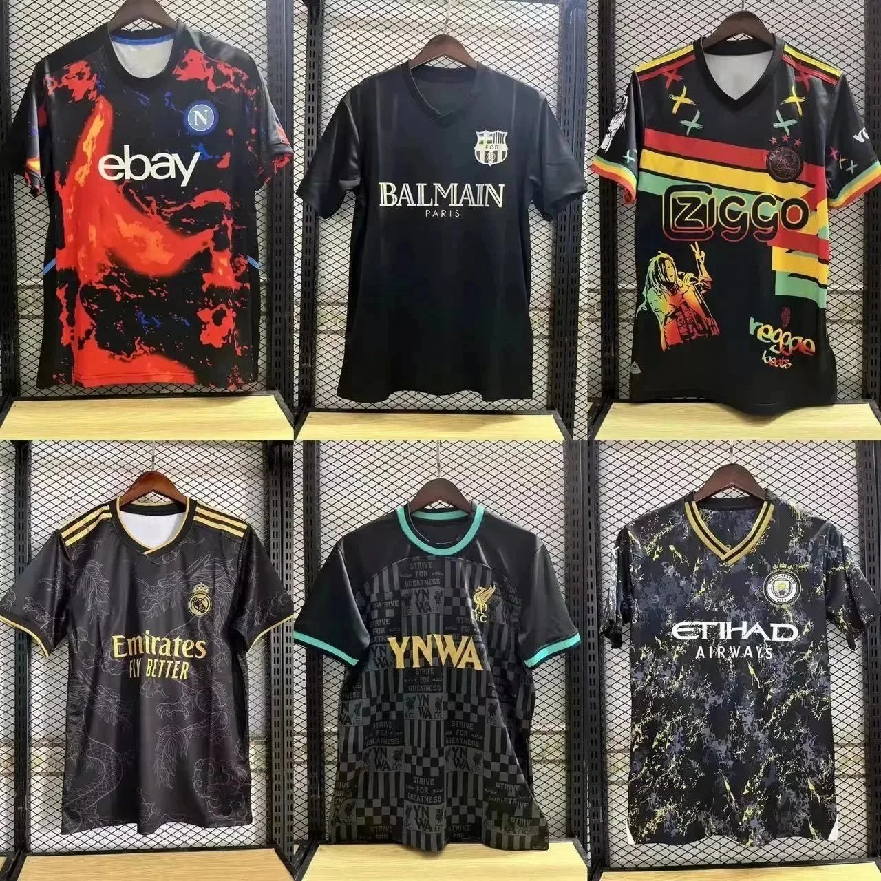 Limited Edition Football Jersey Collection - Custom Design Soccer Shirts