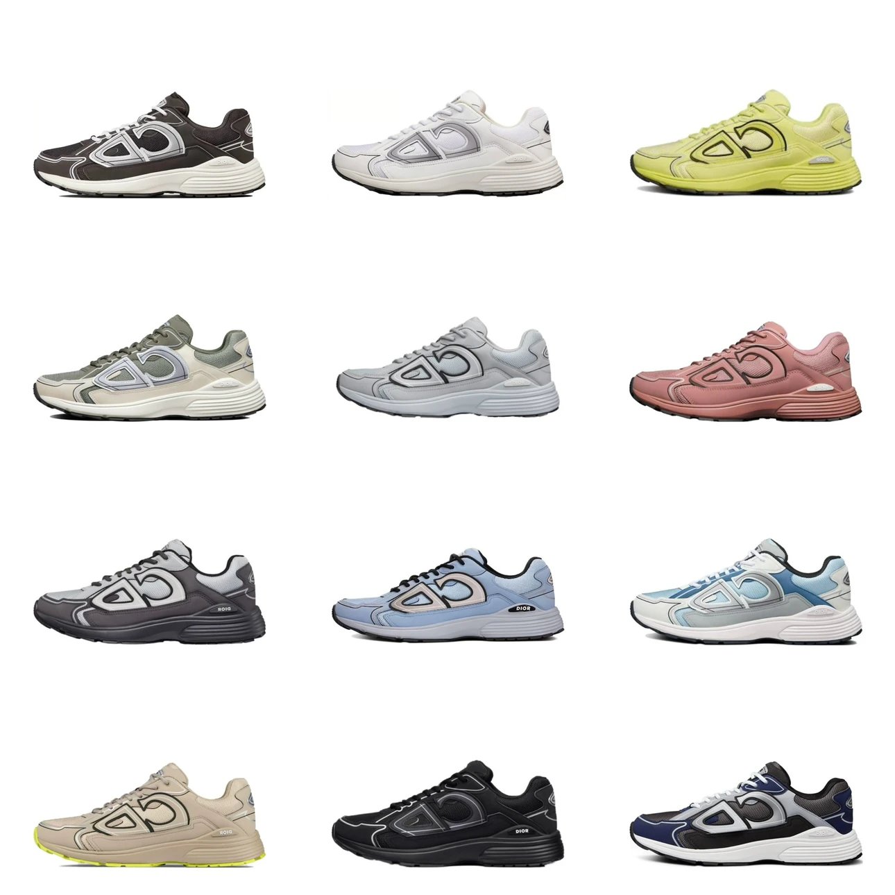 Dior B23 Sneakers Men Women Fashion Running Shoes