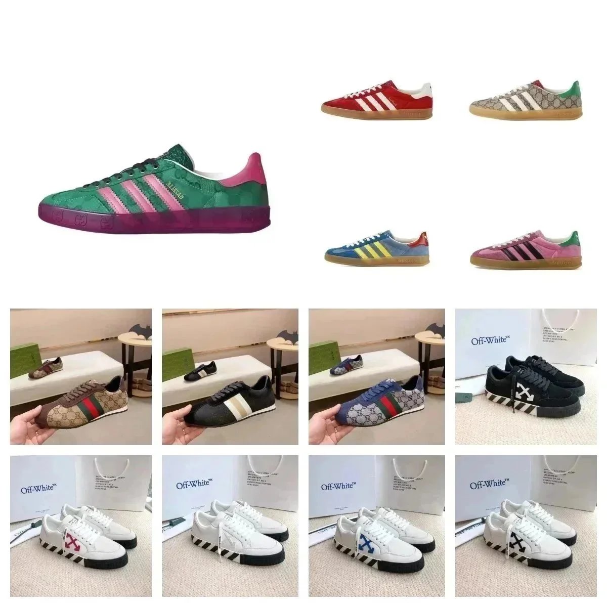 Gucci x Adidas Collaborative Sneakers Collection