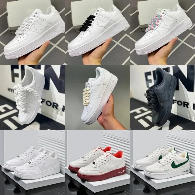 Nike Air Force 1 Low White Sneakers for Men and Women