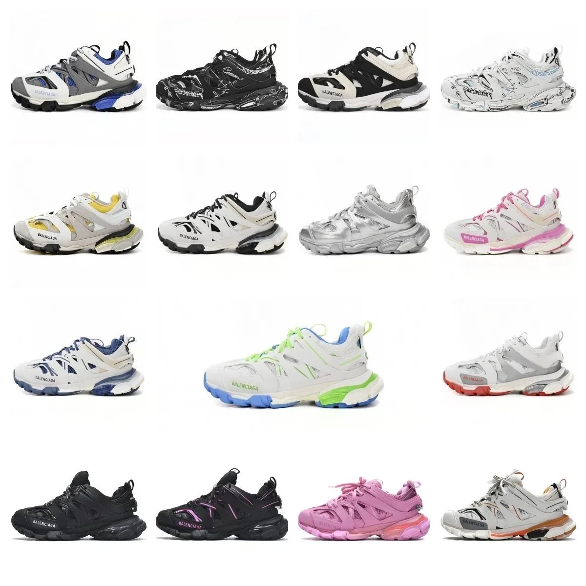 Balenciaga Track Trainer Sneakers for Men and Women