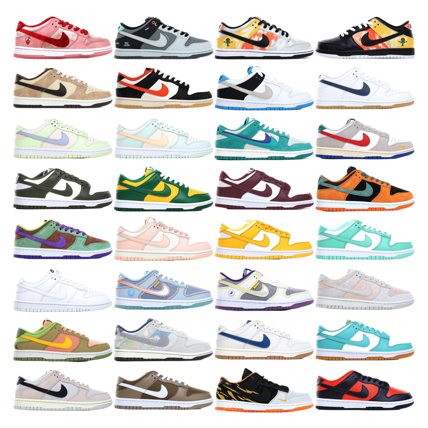 Nike Dunk Low Collection - Classic Sneakers for Men and Women